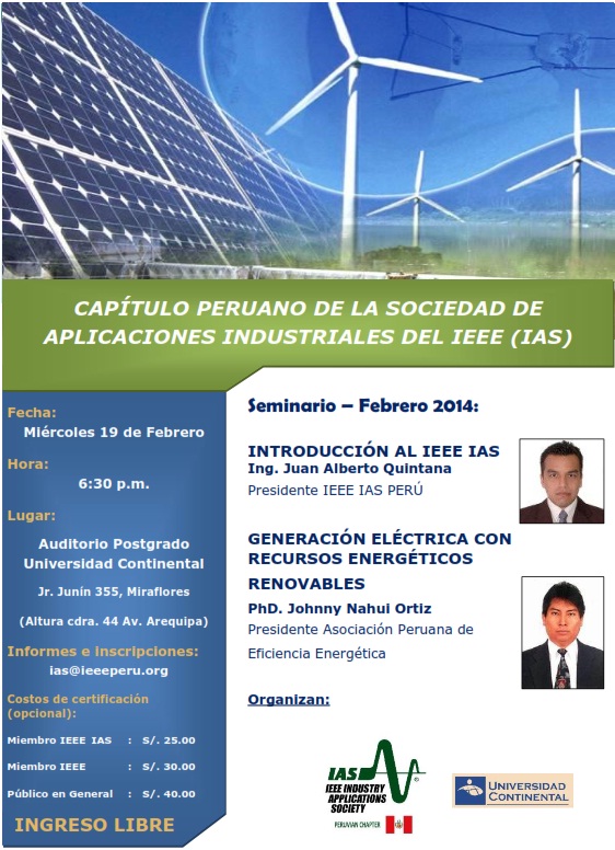 Capitulo peruano del IAS IEEE